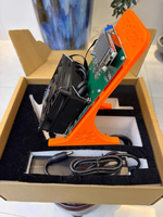 NerdQaxe+ BTC Solo Miner 2.5TH/S 50W 4 puces BM1368 Open Source Bitcoin Crypto Miner Silencieux SHA-256 Home Miner
