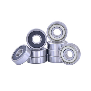 ตลับลูกปืนเม็ดกลมร่องลึกขนาดเล็ก 607ZZ จากโรงงานโดยตรง มอเตอร์ความเร็วสูงเสียงเบา 607-2RS ตลับลูกปืนเม็ดทรงกระบอก - Product Image 1