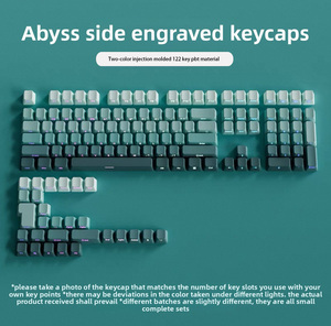 Factory PBT Gradient Side-engraved Keycaps Backlit <strong>RGB</strong> Light Pass Through For <strong>Mechanical</strong> <strong>Keyboard</strong> Multi-<strong>color</strong> Full Sets Keycaps - Product Image 3