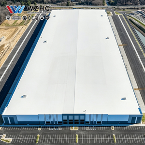 Edificio de fábrica de estructura de acero moderna para la fabricación de alto rendimiento - Product Image 1