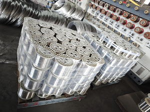 Fourniture d'usine 8 10 14 Gauge Aisi 310 304 430 Ss Fil d'acier inoxydable dur recuit poli - Product Image 3