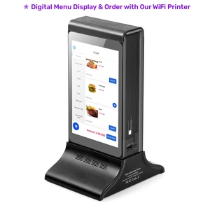 Phong cách mới 7 inch <span class=keywords><strong>LCD</strong></span> màn hình cảm ứng Tabletop menu Máy nghe nhạc quảng cáo Android Wifi màn hình cảm ứng kỹ thuật số biển hiển thị - Product Image 5