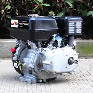 BISON Power Bensin Listrik, 7 Hp Motor 3kw Mesin Bensin Cina 7hp 170f dengan Gearbox