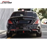 Kit carrosserie Racing B-B700 pour Mercedes Classe S W222, comprenant pare-chocs avant et arrière, calandre et sorties d'échappement – Ensemble de modification automobile