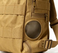 Pochette Tactique Molle pour Hydratation 19L, Support de Réservoir d'Eau en Oxford avec Sangle d'Épaule Réglable, pour Randonnée