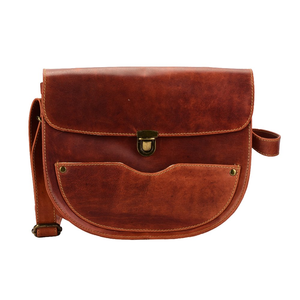 Bolso Bandolera Compacto Clásico de Cuero para Mujer, 100% Cuero Genuino, Cadenas, Diseño Ligero y Elegante, Material Suave y Duradero - Product Image 1