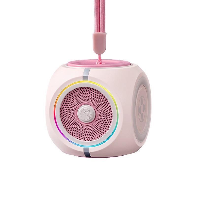 T11 pink gyro bluetooth speaker