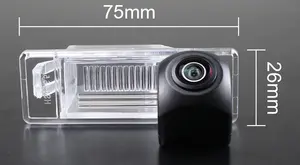 Caméra <span class=keywords><strong>de</strong></span> <span class=keywords><strong>recul</strong></span> Full HD 1080P AHD avec objectif fisheye pour Nissan QASHQAI X-TRAIL Citroën <span class=keywords><strong>C4</strong></span> C5 C-Triomphe Auto Voiture Vue arrière - Product Image 2