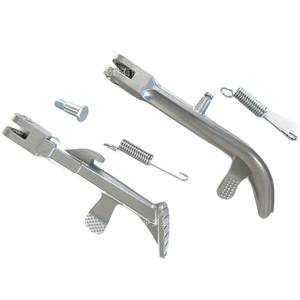 Béquille pour véhicule électrique, support simple en aluminium massif, 40-45Cm, avec accessoires à vis à ressort, pour scooter électrique, vélo pliant - Product Image 2