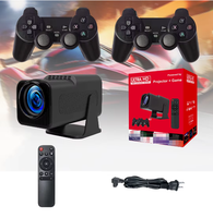 2024 Hot Mini Smart Game F600 Projecteur 32GB Jeux APP Télécharger Wifi Sans Fil Home Cinéma PK HY320 4K Portable Mini Projecteur