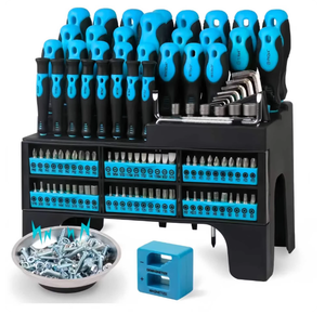 118PCS Magnetic <b>Screwdriver</b> <b>Bit</b> <b>Set</b> With Demagnetizer, Professional Automotive Repair Tool Kit Storage Case <b>Screwdriver</b> <b>Bit</b> <b>Set</b> - Product Image 3
