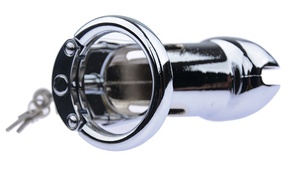 Nuevo diseño de la jaula en La polla anillo para <span class=keywords><strong>pene</strong></span> con cerradura sexo juguetes de juegos para adultos - Product Image 3