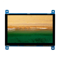 Pantalla LCD TFT IPS de 5 Pulgadas para Raspberry Pi con Resolución de 800*480 y Pantalla Táctil Capacitiva para Sistemas Integrados
