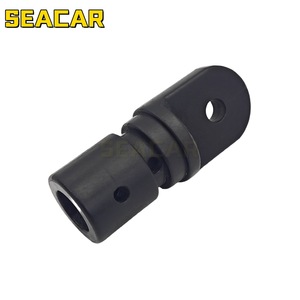Tapa de extremo de tubo de nailon negro de 1 pulgada Seacar para piezas de repuesto de cubiertas de barcos - Product Image 3