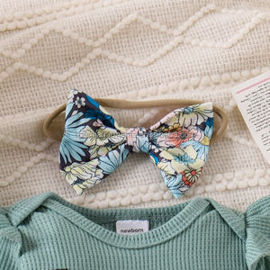 <span class=keywords><strong>HELLO</strong></span> TM NUOVO Completo in Cotone a Coste con Scritta, <span class=keywords><strong>Abbigliamento</strong></span> Primaverile e Autunnale per Neonati, Tutina con Pantaloncini e Gonna a Tutu per Bambine - Product Image 3