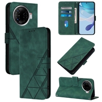 Étui Portefeuille en Cuir Ligne pour Tecno Camon 40 30 Premier 5G Spark 20 Pro Plus Go 2024 20C 10 10C Pova 6 5 Pro 4G NEO 3 Housse à Rabat