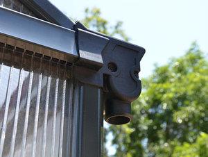 Serre agricole en polycarbonate renforcé robuste avec structure en acier et ventilation supérieure et latérale - Product Image 6