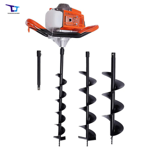 Industriële benzine grondboor 72cc 5pk 2-takt metalen constructie voor het graven van hekken - Product Image 2