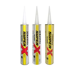 Cemedine Super X 8008กาวซีเมนต์และน้ำยาซีล,กาวใสสีดำสีขาว