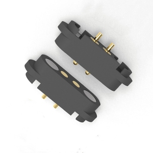 Cổng kết nối Pogo Pin từ tính 2 chân, khoảng cách 2.5mm - Đầu nối sạc dự phòng, đầu nối đực và cái, nhà cung cấp OEM/ODM trực tiếp - Product Image 1