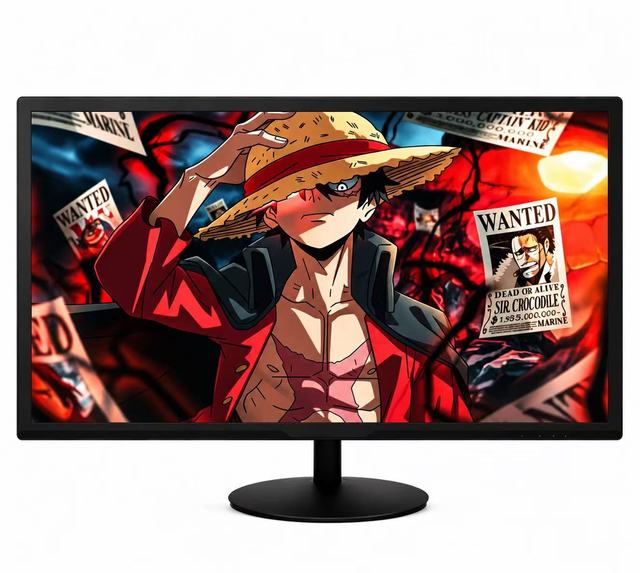 New Factory Wholesale 21.5" Flat FHD 1920x1080 TN Panel 60Hz LED Monitor with VGA/ 75x75mm VESA Mount for Business Series