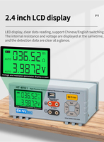 Heltec Energy High Precision Battery Internal Resistance Tester with Voltage Measurement up to 1000V for Lithium Batteries