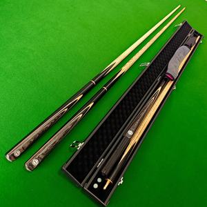 Spedizione rapida 3/4 Snooker snodabili di alta qualità 10mm legno di frassino stecca per principianti - Product Image 2