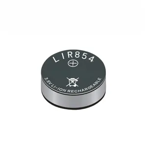 LIR854-แบตเตอรี่ลิเธียมไอออนชนิดมาตรฐานเหรียญ