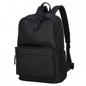 Best Sale New Design Canvas <b>Backpack</b> Blank <b>Black</b> <b>School</b> Bag <b>Backpack</b> - Product Image 1