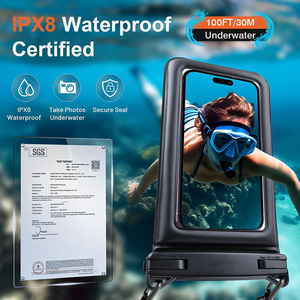 IPX8 Double <strong>Bag</strong> Foam <strong>Floating</strong> <strong>Waterproof</strong> Cellphone Case Travel Essentials Cell Phone <strong>Waterproof</strong> <strong>Bag</strong> for All Models - Product Image 4
