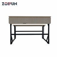 Banc de classe double pour écoliers du Moyen-Orient, table-banc, chaise de bureau scolaire