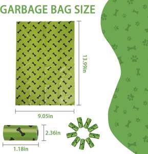 ถุงอุจจาระสุนัขย่อยสลายได้เป็นมิตรต่อสิ่งแวดล้อม - Product Image 2
