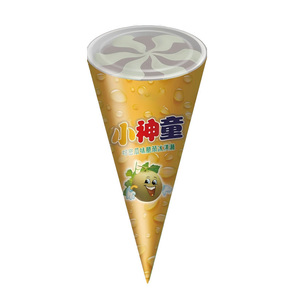 ไอศกรีมรสแคนตาลูปพิมพ์โลโก้ตามสั่ง ขนมหวานเนื้อนุ่ม ไอศกรีมรสชาติแปลกใหม่แบบจีน - Product Image 3
