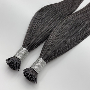 Estensioni per capelli umani vergini russi Starose all'ingrosso con cheratina italiana a punta a Y, doppia trama, Remy, cuticole allineate, per salone - Product Image 1