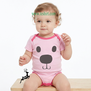 OEM Manufacturer Cotton Baby Long Sleeve Jumpsuit Solid Color Newborn <b>Bodysuit</b> Wholesale Supplier - Product Image 3