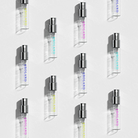 Flacons de parfum vides transparents personnalisés OEM de qualité supérieure 2ml 3ml 5ml 10ml