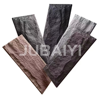 Populaire PU Faux Pierre Placage Panneau Mural 100mm Façade Polyuréthane Revêtement Extérieur