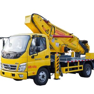 Camión con Cesta Elevadora Telescópica Hidráulica Futian 33M, Transmisión Manual Diésel, Nuevo, en Venta - Product Image 1