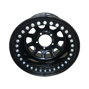 Jantes 4x4 de 16 pouces de qualité supérieure avec roues en acier Beadlock 5x150 - Product Image 3