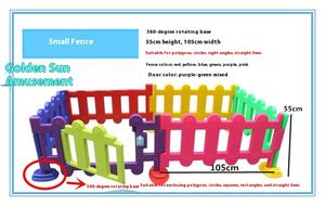 Вращающийся на 360 градусов изоляционный забор, пластиковое ограждение для детского сада и детский игровой забор для школы и торгового центра - Product Image 6