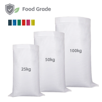 Sac tissé en polypropylène laminé et enduit de 25 kg, 50 kg, 100 kg pour riz, céréales, sucre, engrais, aliments pour animaux - Direct Usine