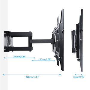 32-65 Inches Articulating <strong>TV</strong> Wall Mount <strong>Corner</strong> <strong>Bracket</strong> - Product Image 3