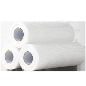 Lazy Rag Disposable Dish Cloth 50 Sheets Thickened Non Woven Kitchen Cleaning Towel White Rectangle - Product Image 5