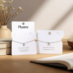 Bracciale a catena Plusera K in acciaio inossidabile, design minimalista, gioielli alla moda - Product Image 3