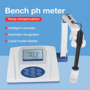 2 in 1 Desktop <strong>Ph</strong> Temperature <strong>PH</strong> <strong>Meter</strong> Auto Calibration Acidity <strong>Meter</strong> Water Quality Analyzer - Product Image 4