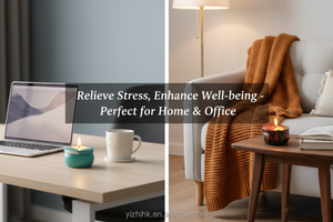 Gliway Vente en gros de 12 bougies parfumées multicolores en cire de soja, aromathérapie, thérapie curative, coffret cadeau de luxe - Product Image 4