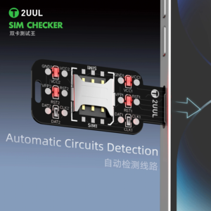 Module de vérification de carte SIM 2UUL SM01 pour la réparation de téléphones - Vérification rapide des défauts et détection rapide du signal - Product Image 5