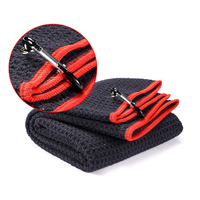 Toalla de Golf Sublimada Más Vendida, Toalla de Microfibra Súper Absorbente para Pelotas de Golf y Toalla de Práctica de Golf con Clip