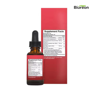 Gotas Líquidas de Extracto de Pimienta de Cayena Orgánica Natural de 60 ml con Bayas de Espino para Apoyar el Metabolismo, Éxito en Ventas en <span class=keywords><strong>TikTok</strong></span> - Product Image 5
