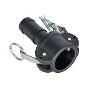Raccord de tuyau en PP Raccord rapide de camlock en plastique couplé avec filetage NPT Tailles totales disponibles - Product Image 1